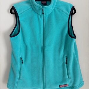 Vineyard Vines Aqua Fleece Vest